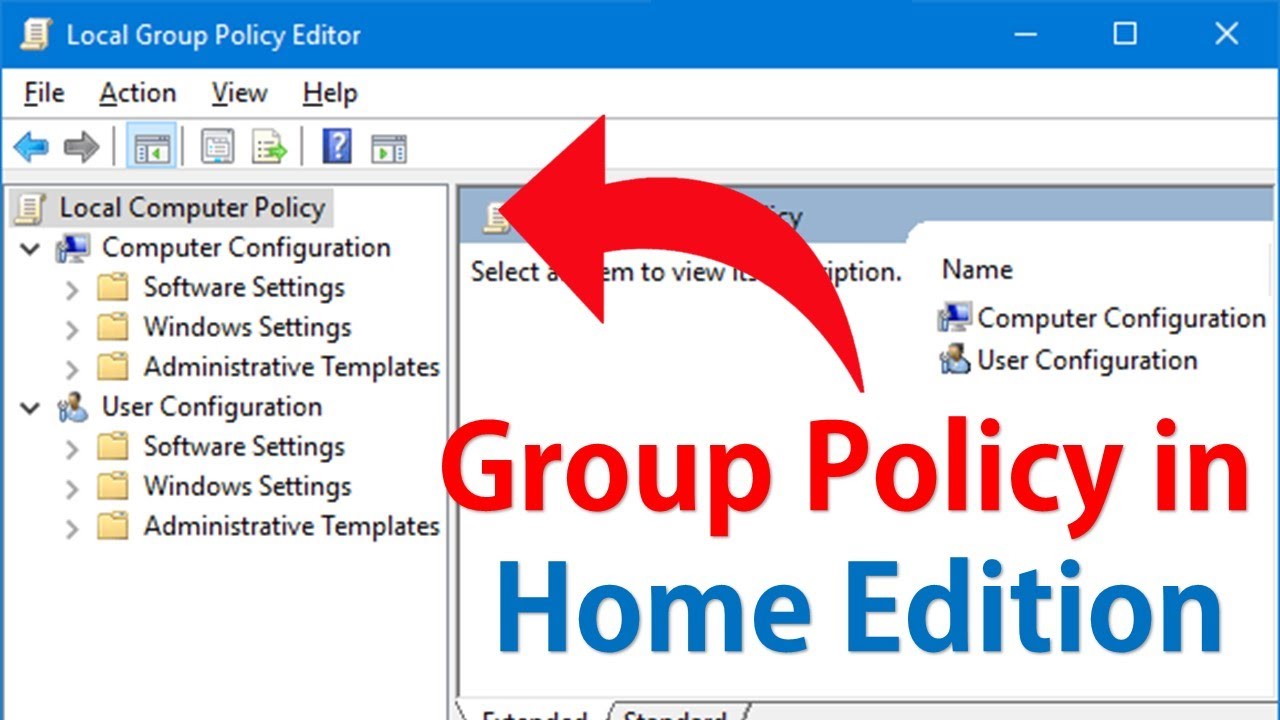 How to Tweak Performance Settings Using Group Policy Editor