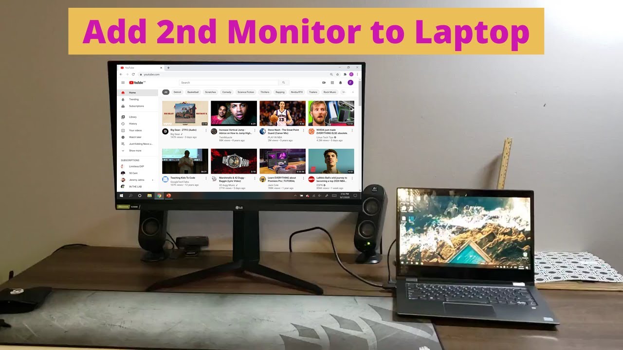 How to Use your Laptop as a Second Screen
